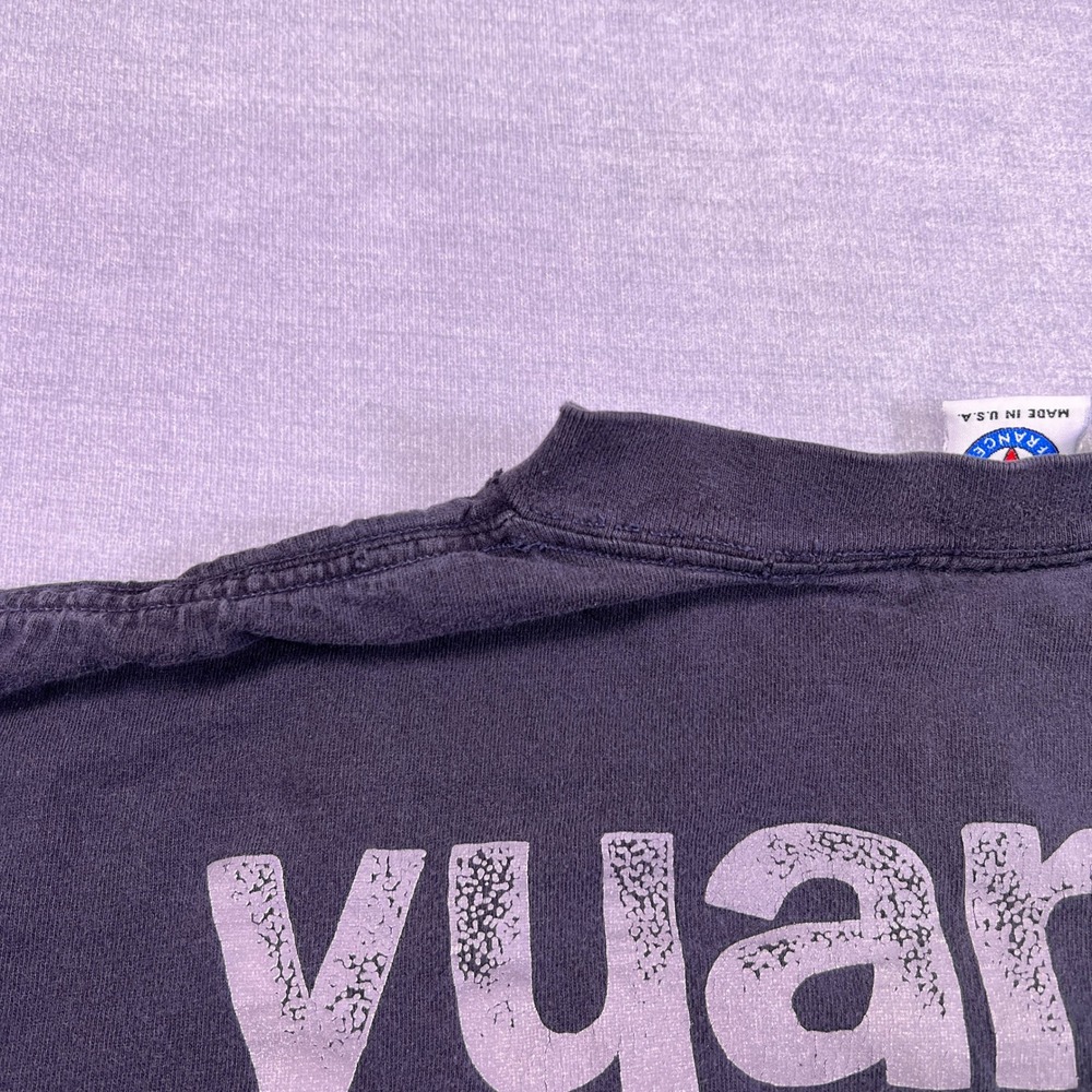 Vuarnet France Vintage Graphic T Shirt Mens XL Black 90s Single Stitch - Picture 6 of 11
